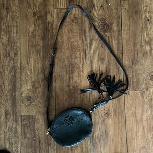 Tory Burch Black Leather Crossbody